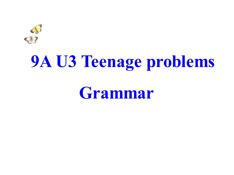 牛津译林版九年级英语上Unit3 grammar课件_第1页
