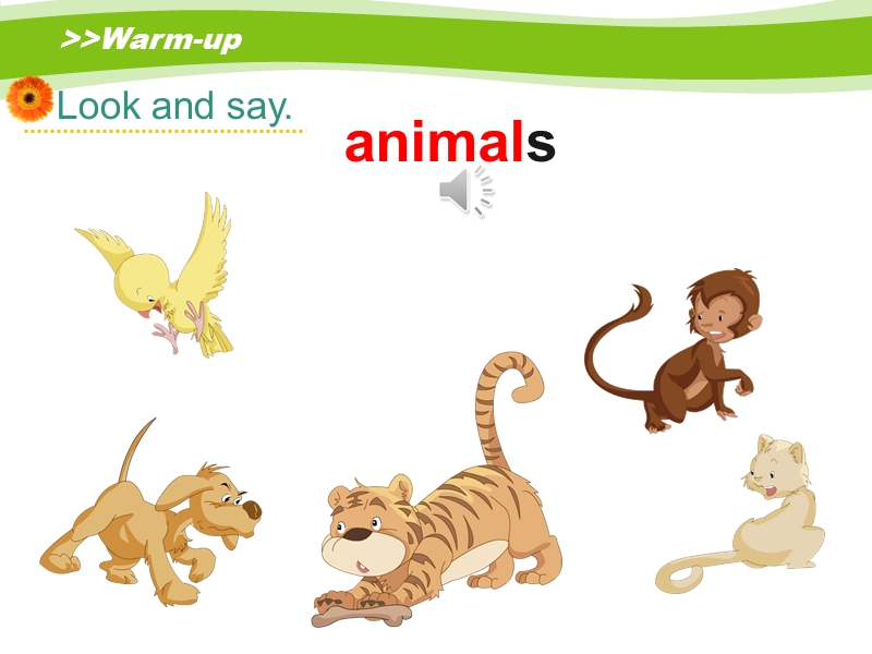 人教版（新起点）英语五年级上：Unit 3《Animals》（Lesson 1）课件_第2页