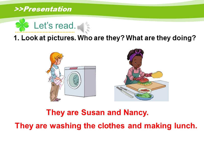 人教版（新起点）英语五年级上：Unit 6《Chores》（Lesson 3）课件_第3页