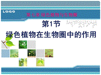 【北师大版】生物七年级上册：3.7.1《绿色植物在生物圈中的作用》课件（2）