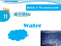 【上海教育版】五年级英语上册：Unit 11《Water》ppt课件