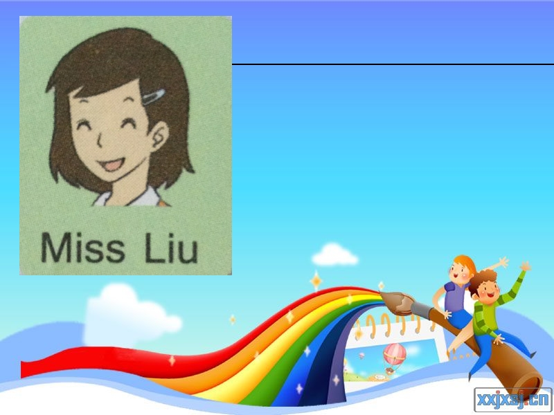 【重大版】英语三年级上册：Unit1《Hello Miss Liu》课件（1）_第3页