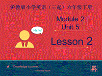 【上海教育版】六年级下英语：Module 2 Unit 5《Crafts》（第2课时）课件