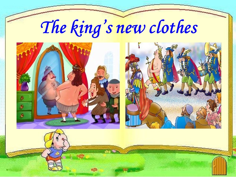 牛津译林版英语六年级上册Unit 1《The king’s new cloths》课件1_第1页