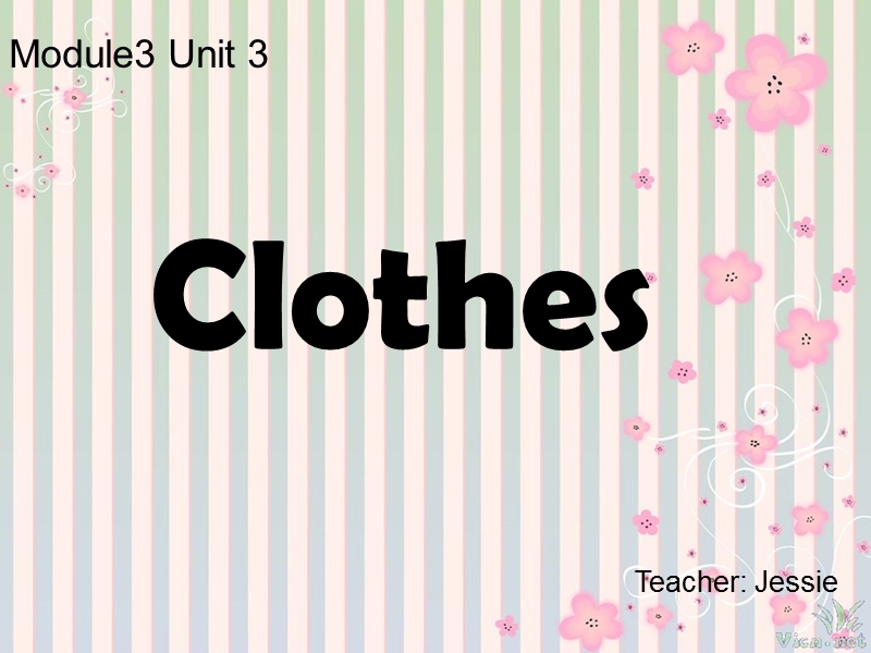 牛津上海版（深圳用）一年级下：Unit 9《Clothes》课件（1）_第1页