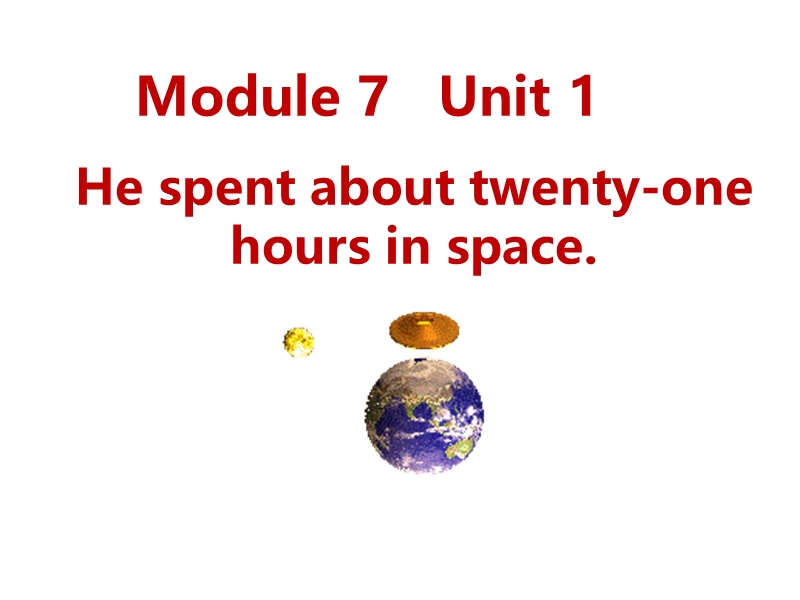 外研版（三起）英语六年级下Module7-Unit1课件_第1页