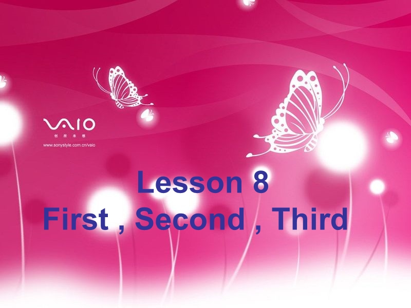 【冀教版】英语四年级下《Lesson 8 First,Second,Third》课件（3）_第2页