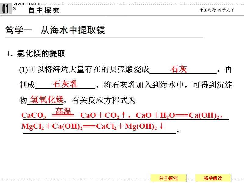【苏教版】化学选修二：2.4《镁和铝的冶炼》课件（共30页）_第3页