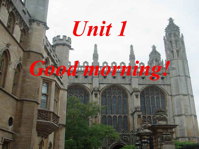 牛津上海版（深圳用）英语二年级上Unit 1《Good morning》课件3_第1页