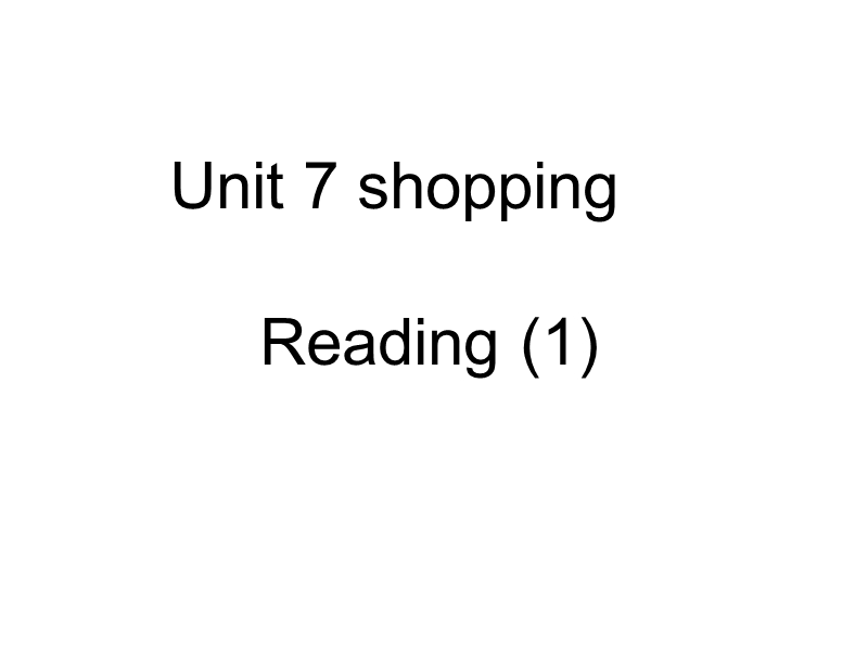 牛津译林版七年级英语上Unit7 Reading(1)课件_第1页
