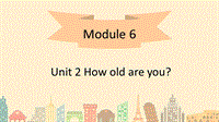 外研版（三起）英语三年级上Module6 Unit2（第2课时）课件