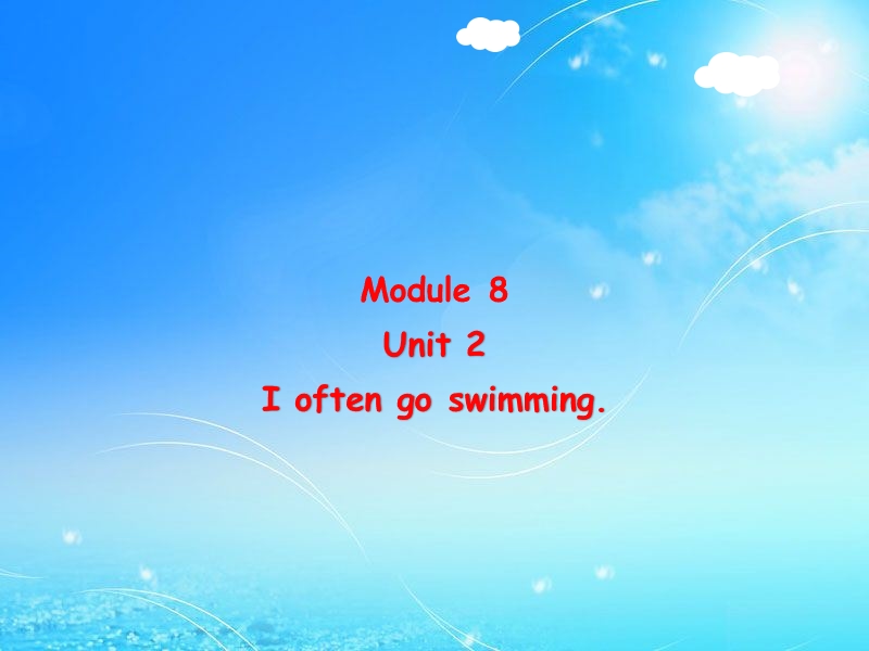 外研版（三起）英语六年级上Module 8 Unit 2同步课件_第1页