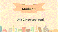 外研版（三起）英语三年级上Module1 Unit2（第2课时）课件