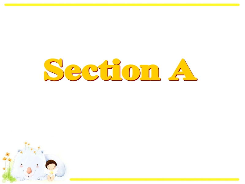 人教版新目标七年级英语上册Unit8 Section A（第1课时）课件_第2页