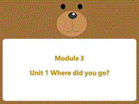 外研版（三起）英语五年级上Module 3 Unit 1同步课件2