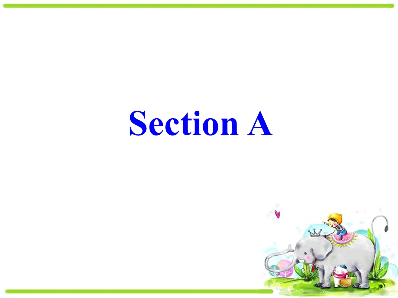 人教版新目标七年级英语上册Unit7 Section A（第1课时）课件_第2页