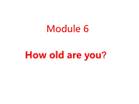 外研版（三起）英语三年级上Module6-Unit2课件