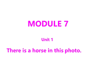 外研版（三起）英语四年级上Module7-Unit1课件