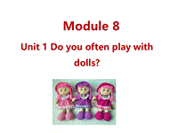 外研版（三起）英语六年级上Module8-Unit1课件