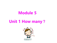 外研版（三起）英语三年级上Module5-Unit1课件