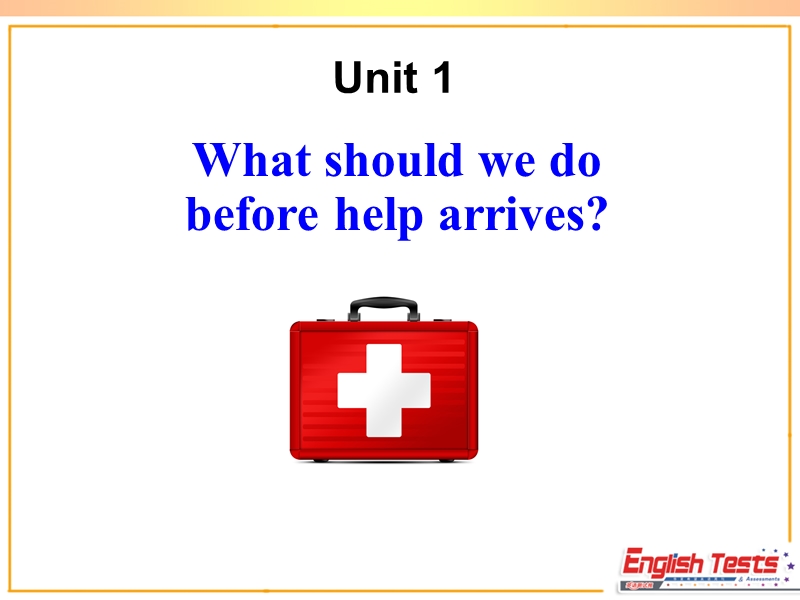 外研版英语八年级上Module12-Unit1 What should we do before help arrives课件_第2页