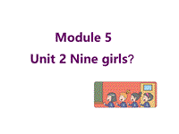 外研版（三起）英语三年级上Module5-Unit2课件