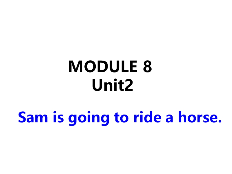 外研版（三起）英语四年级上Module8-Unit2课件_第1页