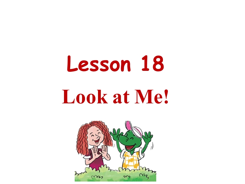 （三起）冀教版三年级英语上册Unit3-Lesson18课件_第1页