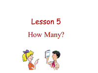 （三起）冀教版三年级英语上册Unit1-Lesson5课件