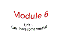 外研版（三起）英语四年级上Module6-Unit1课件