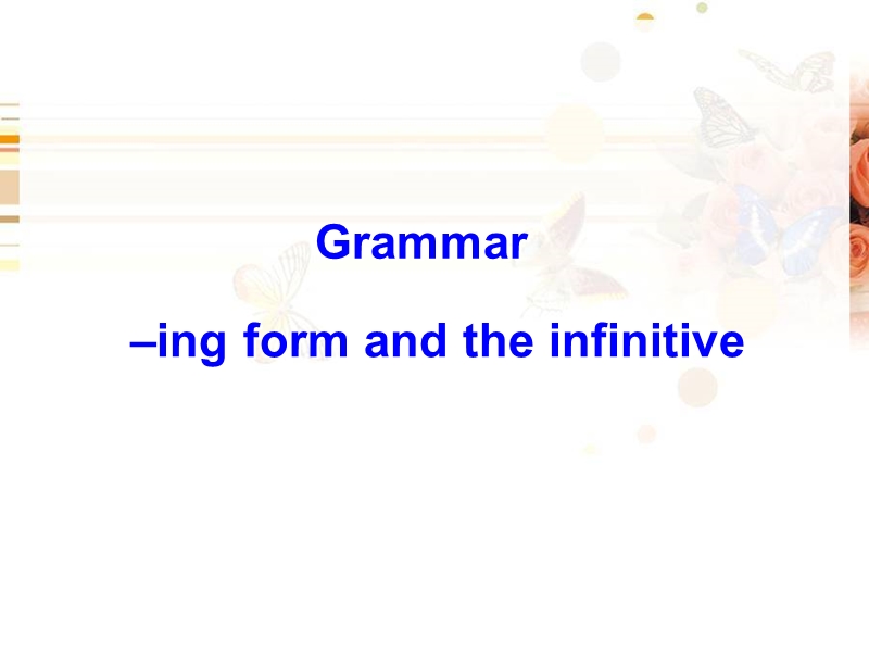 外研版高中英语必修二《Module4 Grammar》课件_第2页