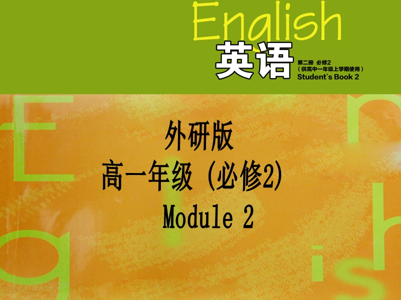 外研版高中英语必修二《Module2 Grammar》课件_第1页