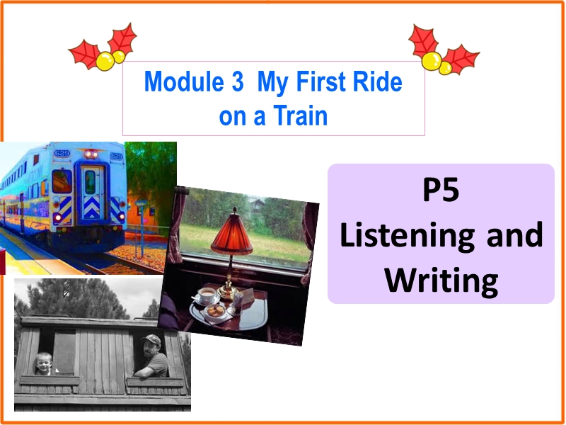 外研版高中英语必修一《Module3 Listening and Writing》课件_第1页