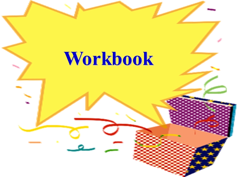 人教新课标高中英语必修1《Unit2 Workbook》课件_第1页