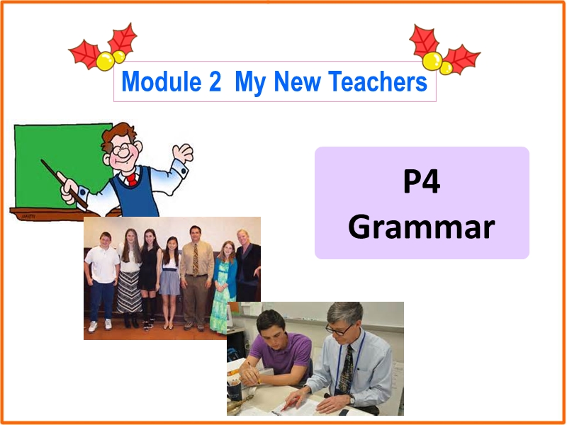 外研版高中英语必修一《Module2 Grammar》课件_第1页