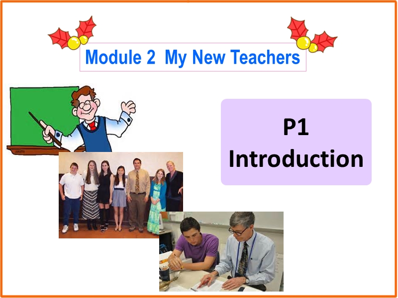 外研版高中英语必修一《Module2 Introduction》课件_第1页
