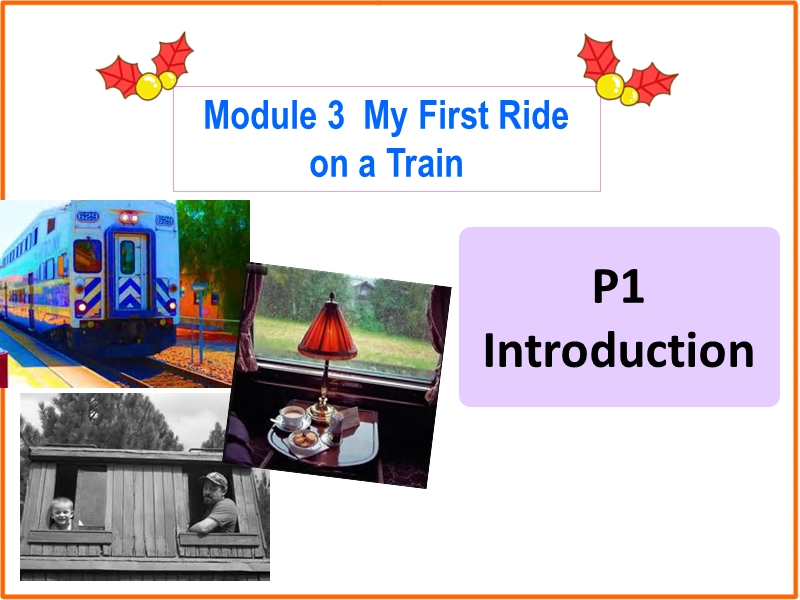 外研版高中英语必修一《Module3 Introduction》课件_第1页