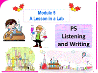 外研版高中英语必修一《Module5 Listening and Writing》课件