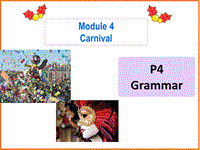 外研版高二英语必修5《Module4 Grammar》课件