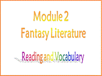 外研版高中英语选修6 Module2 Reading and Vocabulary课件