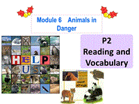 外研版高二英语必修5《Module6 Reading and Vocabulary》课件