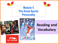 外研版高二英语必修5《Module5 Reading and Vocabulary》课件