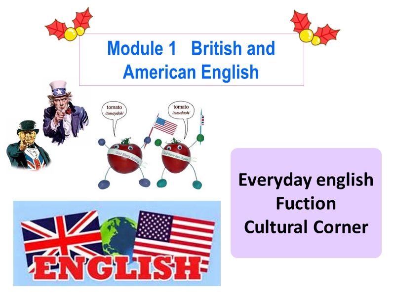 外研版高二英语必修5《Module1 Everyday english,Fuction,Cultural corner》课件_第1页
