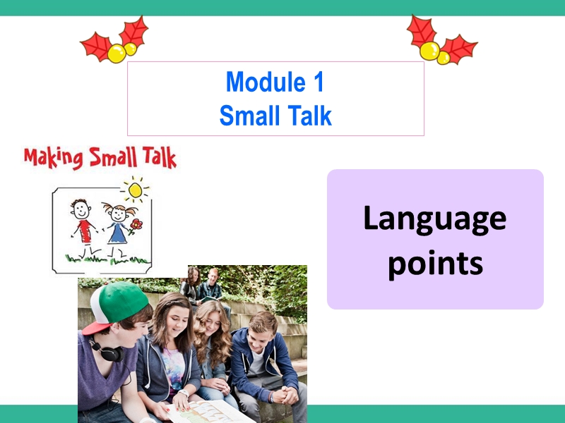 外研版高中英语选修6 Module1 Language points课件_第1页