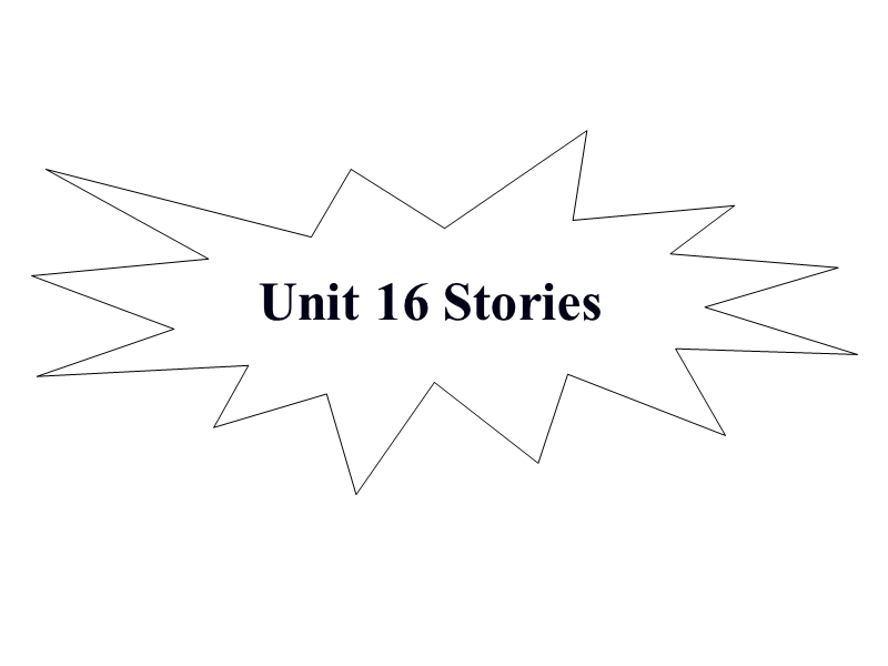 北师大版高考第一轮英语复习课件：Unit16 Stories_第1页
