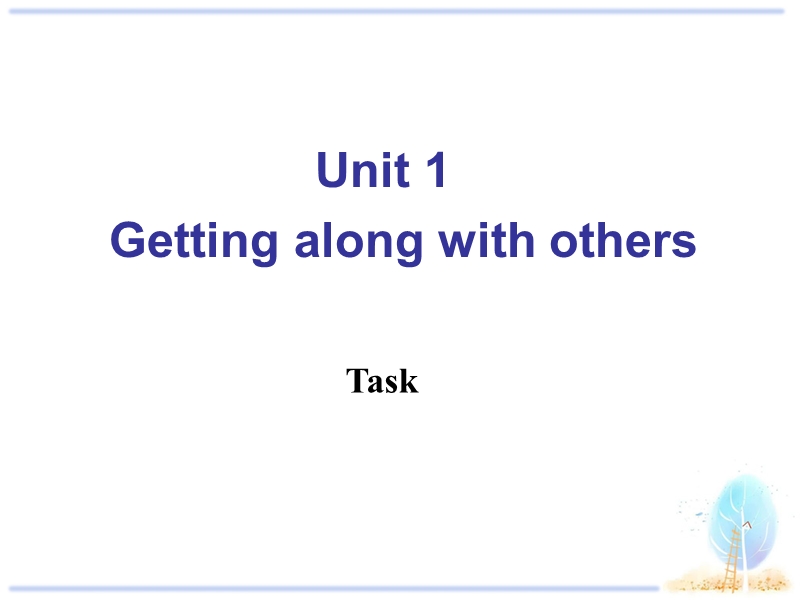 牛津译林版高中英语必修五Unit1 Task课件_第1页