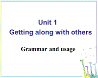 牛津译林版高中英语必修五Unit1 Grammar and usage课件