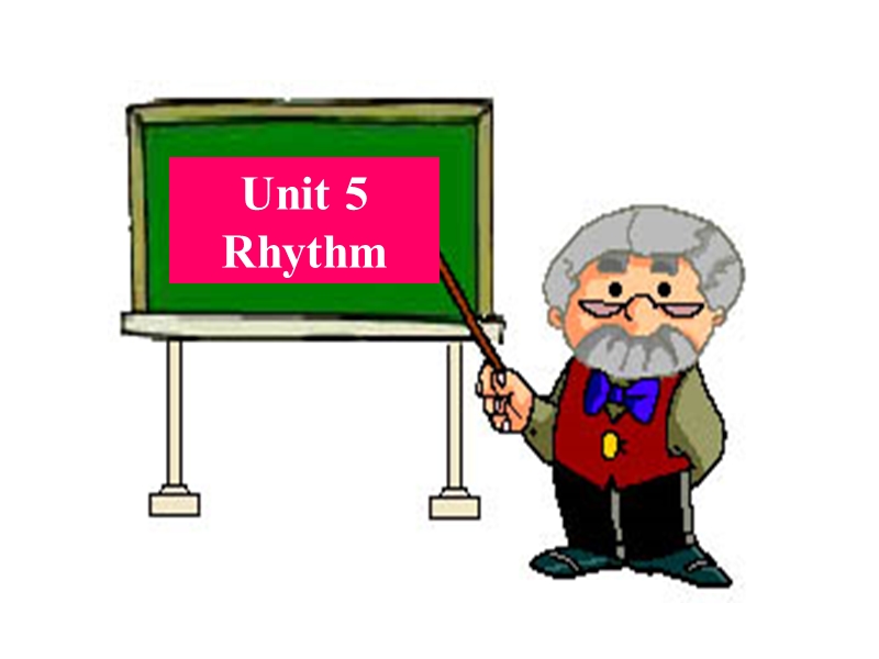 北师大版高考第一轮英语复习课件：Unit5 Rhythm_第1页