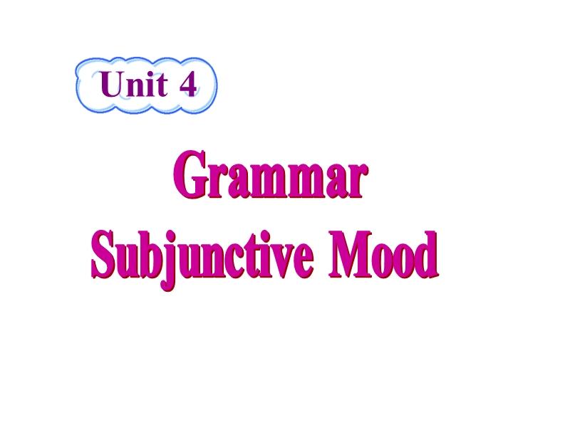 人教新课标英语选修十《Unit4 Grammar》课件_第1页