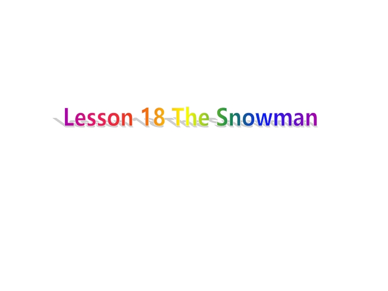 (三起)冀教版六年级英语上册Unit3-Lesson 18课件_第1页